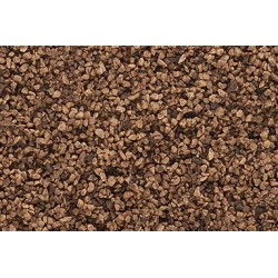 B1372   หินขนาดละเอียดสุด สีน้ำตาล BROWN FINE BALLAST  