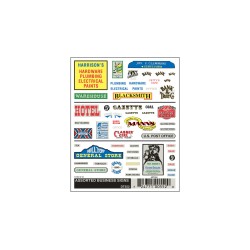DT552	ASSORTED BUSINESS SIGNS