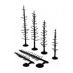 TR1125	ต้นสน Tree Armatures  สูง  (10.1 cm - 15.2 cm)  